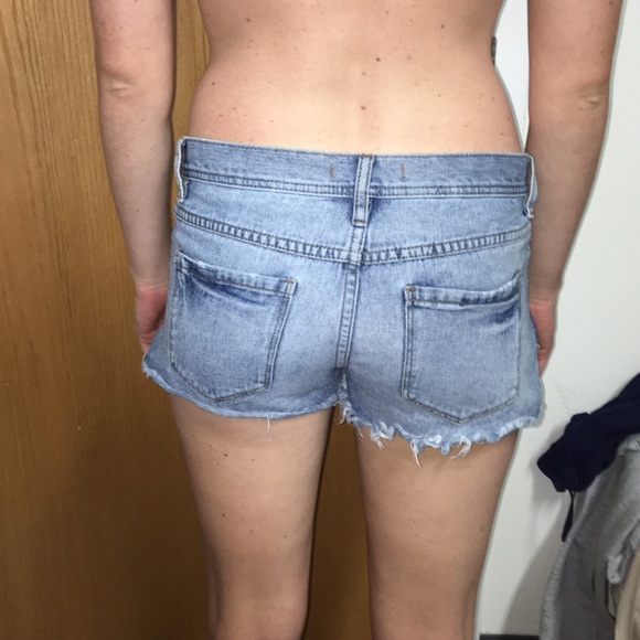 Free People jean shorts - Picture 2 of 3